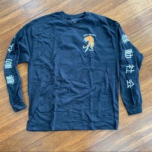 Riot Society Tiger Japanese Print Long Sleeve